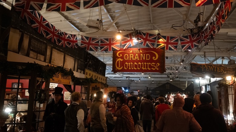 The Great Dickens Christmas Fair in Daly City, California