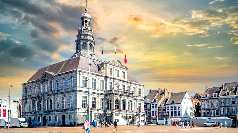 Old city of Maastricht, Netherlands.
