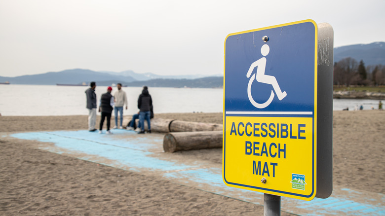 accesible beach mat in Vancouver