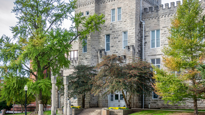 Exterior of Cook Hall at Illinois State University in Bloomington-Normal, Illinois