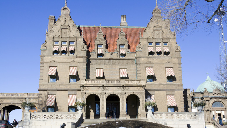 Exterior of Pabst Mansion in Milwaukee, Wisconsin