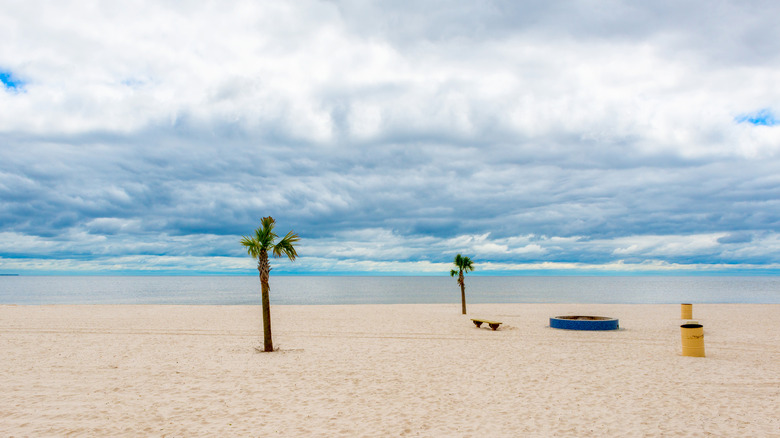 The beach in Pass Christian