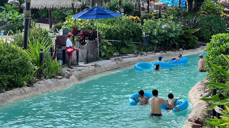 Lazy River at Disney's Typhoon Lagoon Water Park in Florida