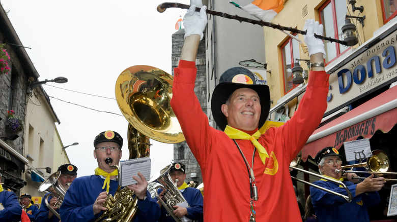 Parade at the Galway International Oyster & Seafood Festival