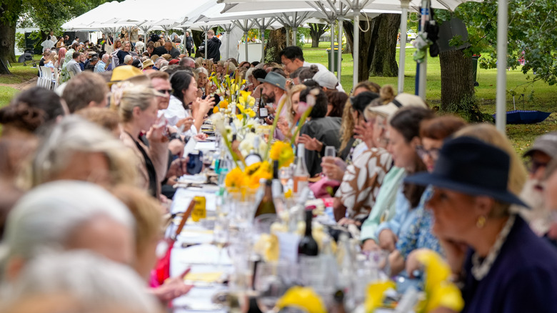 World's Longest Lunch event at the Melbourne Food & Wine Festival