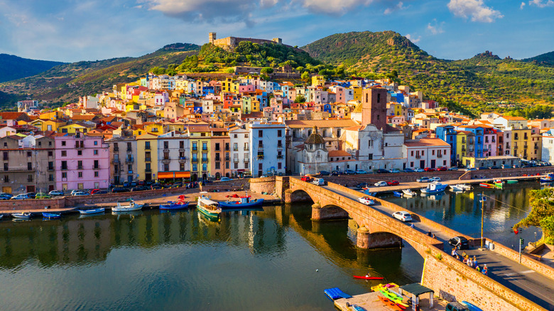 Village on Sardinia, Italy