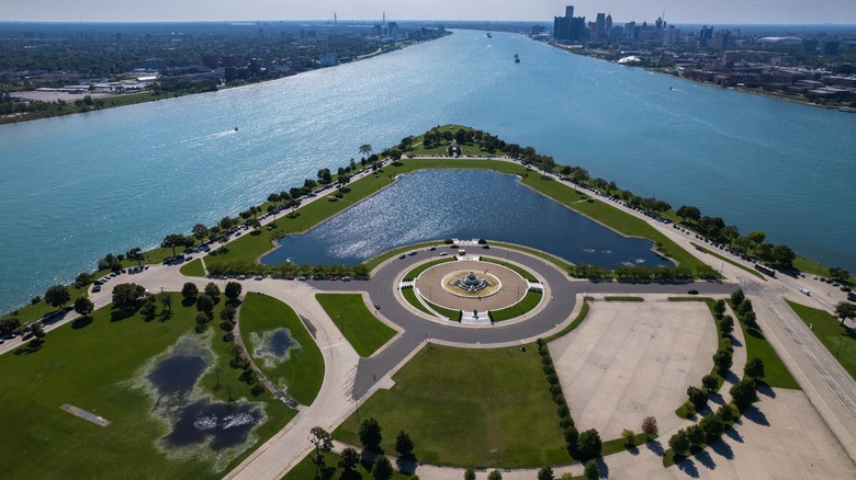Belle Island near Detroit