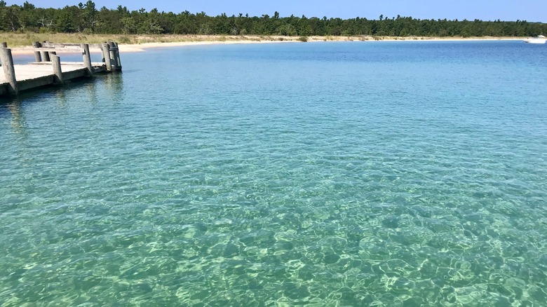 Water at North Manitou Island