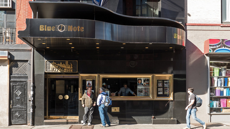 Blue Note jazz club in New York, New York