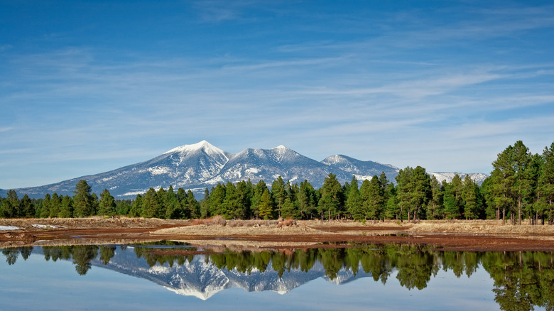 Arizona San Francisco peaks in the distance