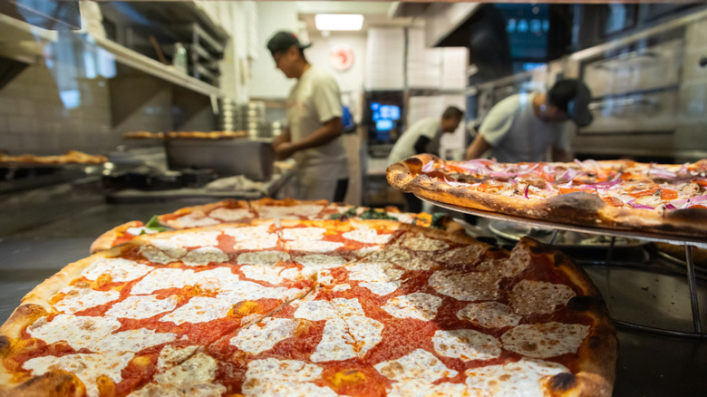 Classic New York pizza