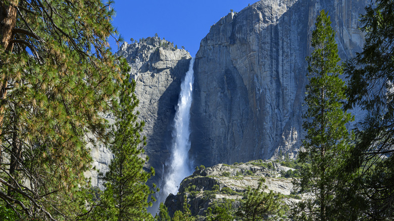 Yosemite Falls in Yosemite National Park, California