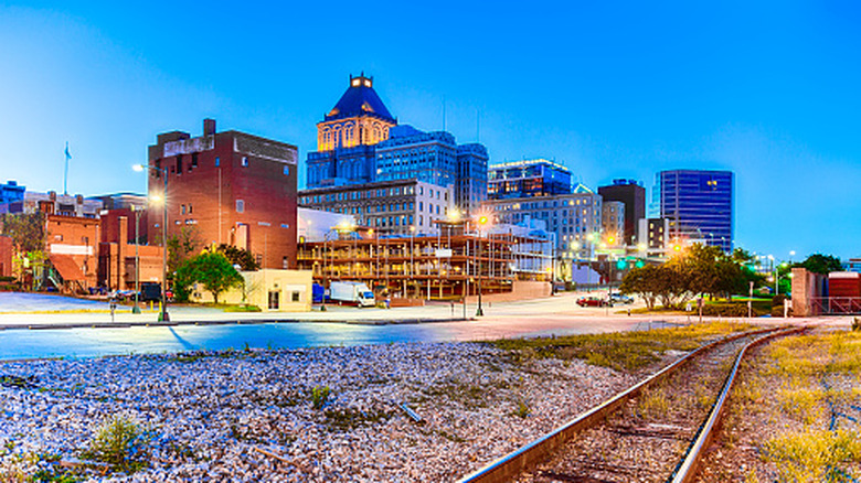 Downtown Grensboro North Caroilina
