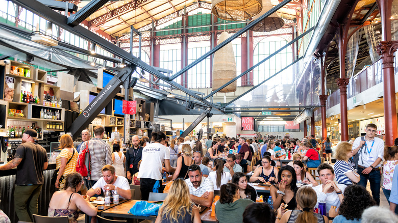 Mercato Centrale food market in Florence