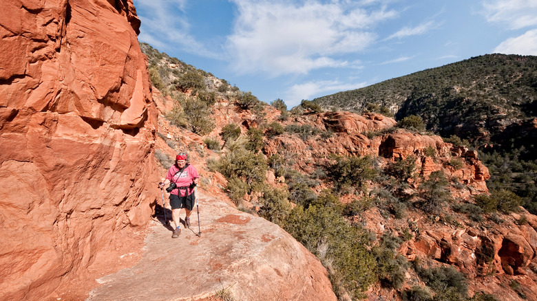 The historic Bell Trail near Camp Verde