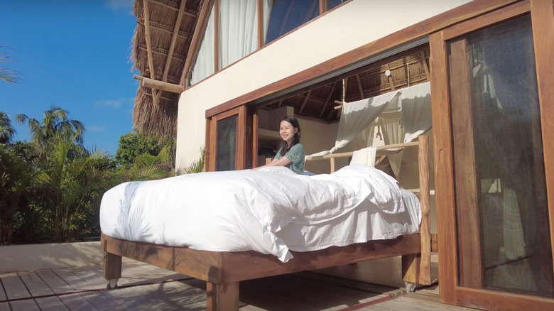 Rolling bed La Valise Tulum