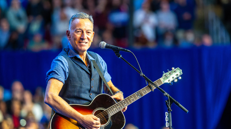 Bruce Springsteen performing live