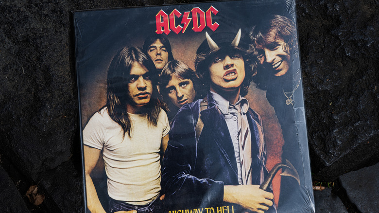 AC/DC "Highway to Hell" album cover