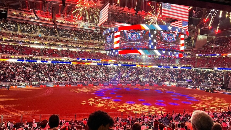 The Houston Livestock Show and Rodeo fairgrounds