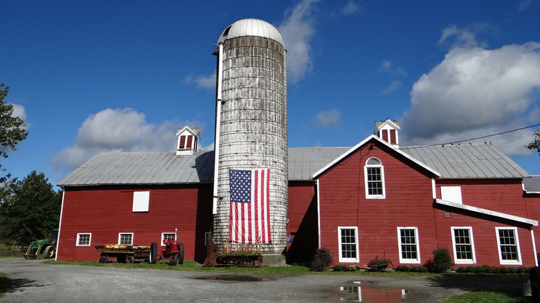 A farmhouse in Hillsdale, NY