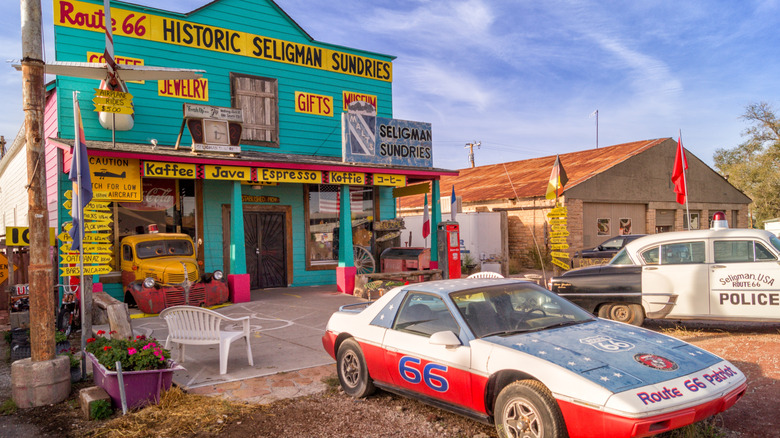 Storefront in Seligman, Arizona