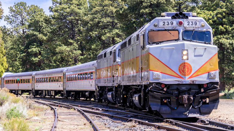 Grand Canyon Railway from Williams