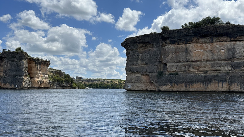Hell's Gate at Possum Kingdom Lake.
