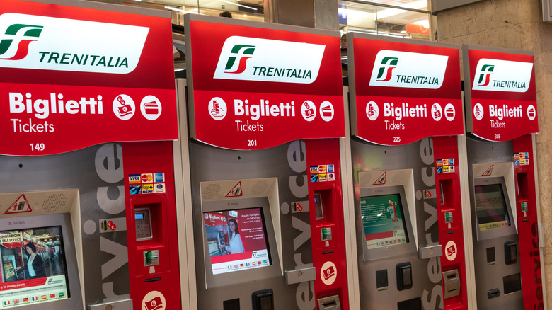 Trenitalia machines