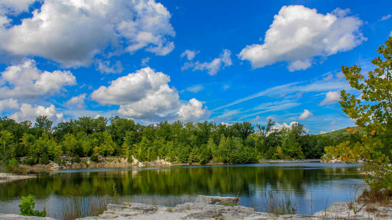 A lake in Klondike Park