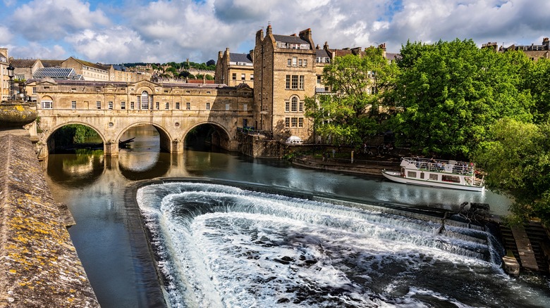 Lake in Bath, England