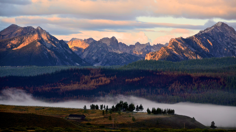 Mountains in Sun Valley, Idaho
