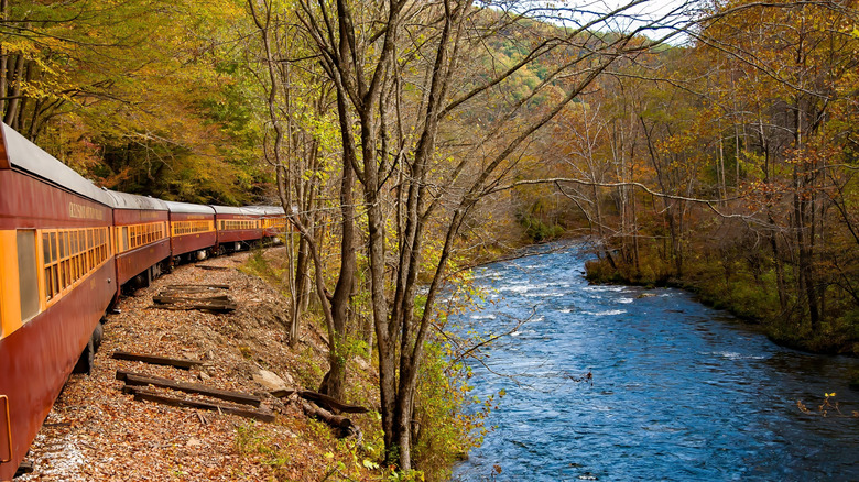 The Great Smoky Mountain Railroad, NC