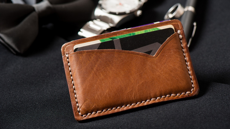 A slim wallet