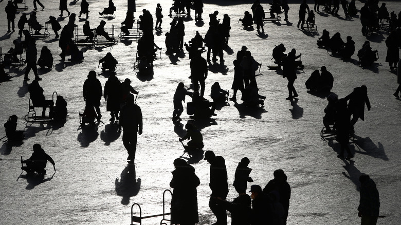 Hwacheon Sancheoneo Ice Festival crowds