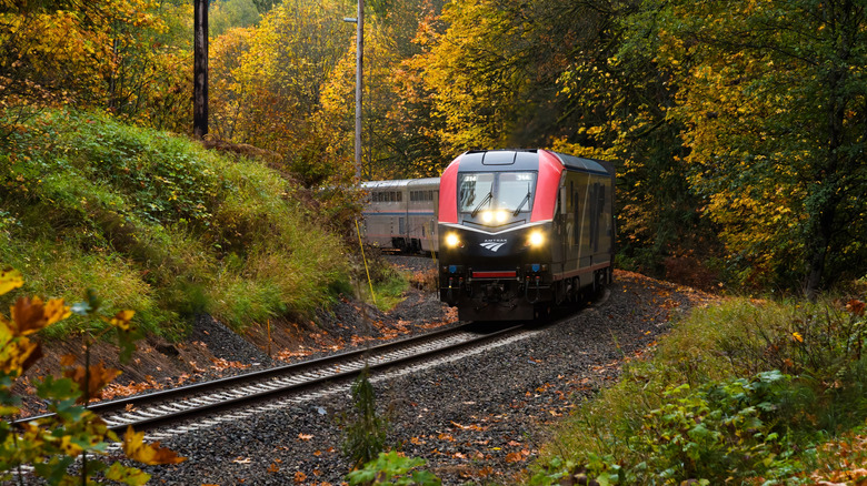 Amtrak's Empire Builder train