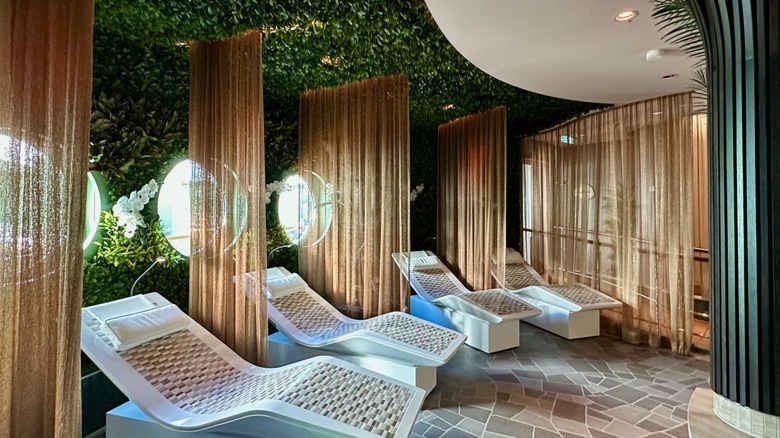 Cruise ship spa on Disney cruise