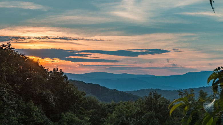 Sunset at Watoga State Park