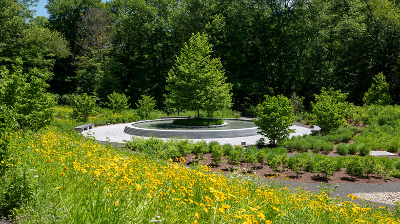 Memorial for the Sandy Hook tragedy in Newtown