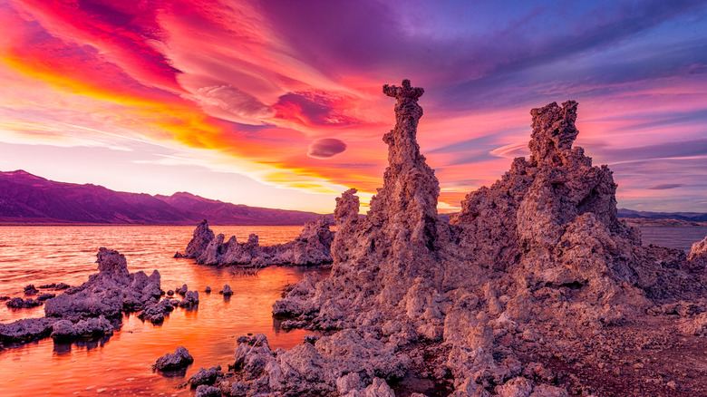 Mono Lake at sunset