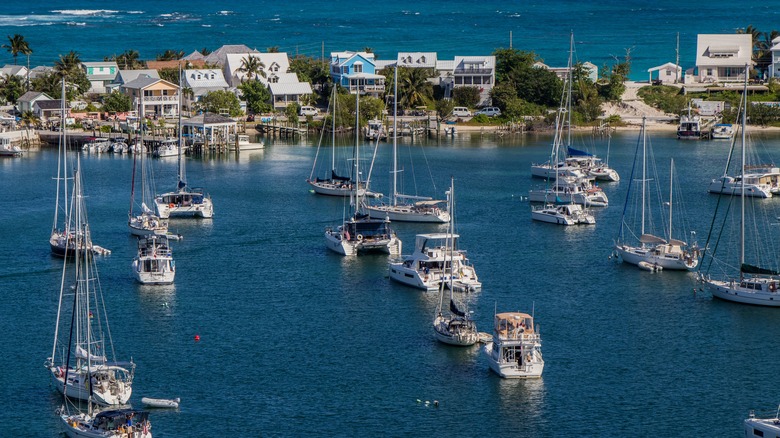Boats in the Abacos