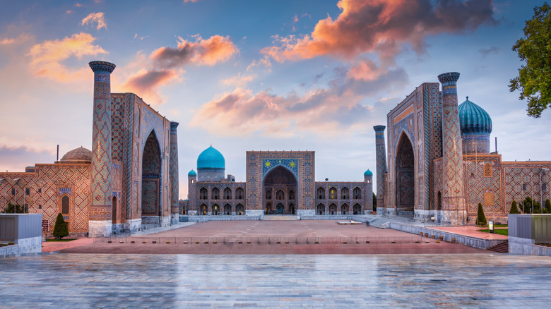 Panorama view of Registan Square