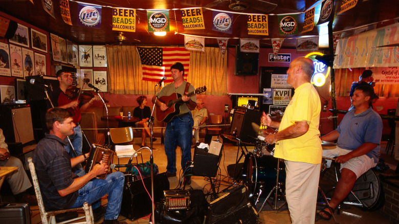 Cajun Music at Fred's Lounge in Mamou, Louisiana
