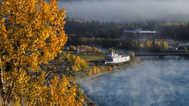 The S.S. Klondike on the Yukon River