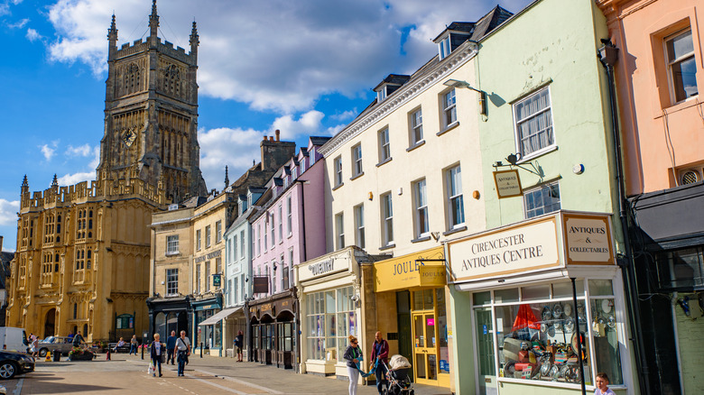 Market Place in Cirencester