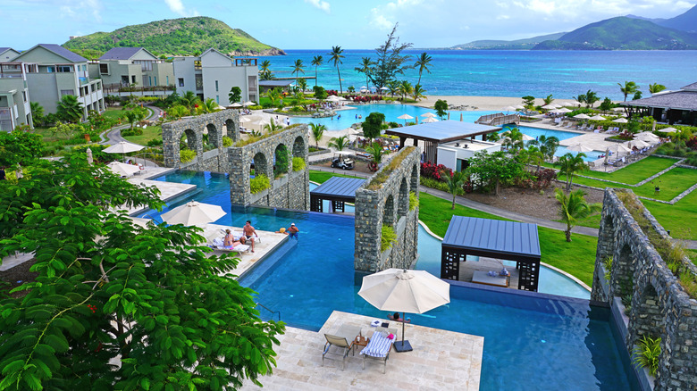 Luxury hotel and condominium development in Christophe Harbour, St. Kitts
