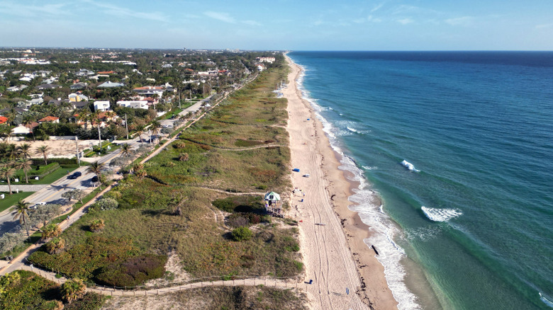 Aerial view of Delray Beach, Florida