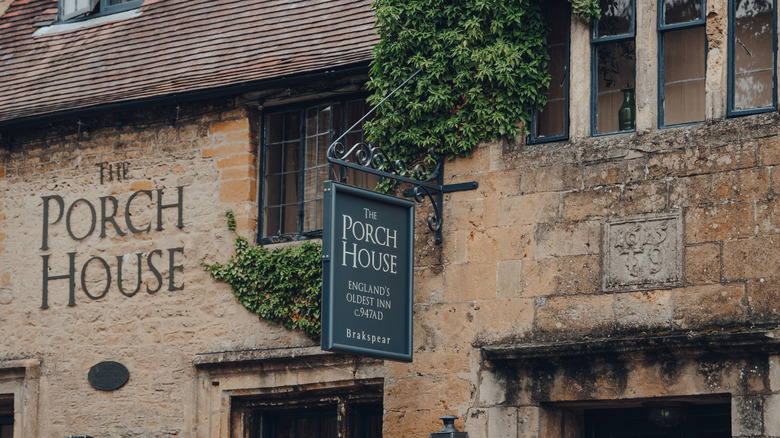 The Porch House in Stow-on-the-Wold, England