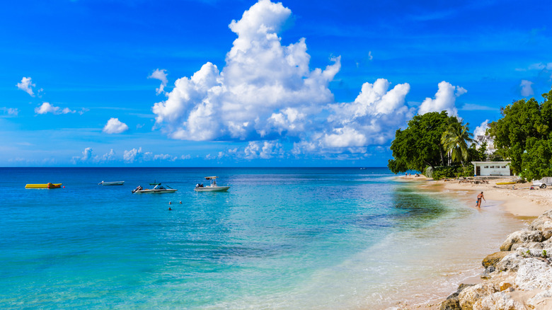 Beach in Bridgetown, Barbados