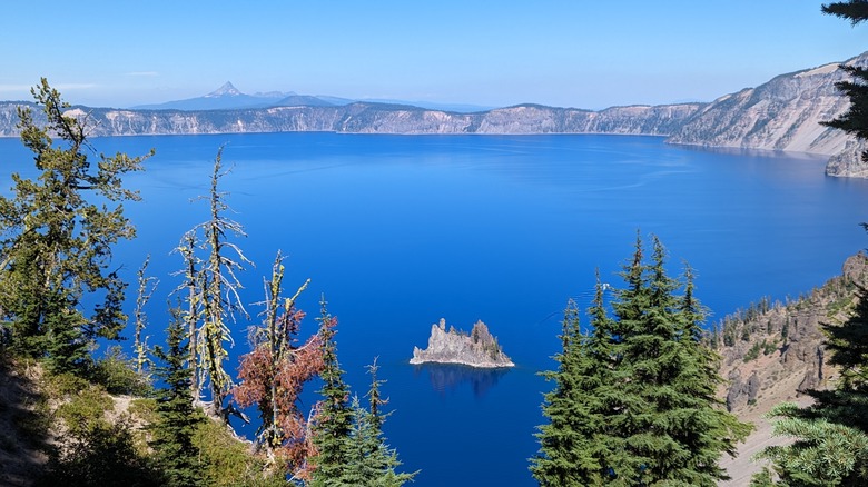 Phantom Ship in Crater Lake