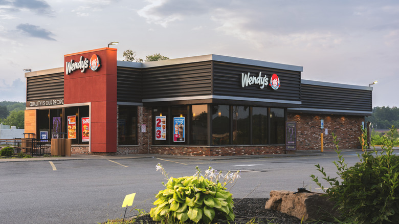 A Wendy's restaurant